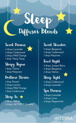 These diffuser blends will provide the perfect relaxing aroma to help you and your little ones drift off to sleep.