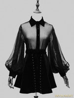 Gothic Long Sleeves Blouse for Women                                                                                                                                                                                 More