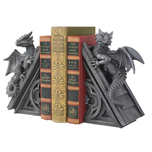 This just in! #HomeDecor #GiftIdeas  Guard Ur valuable books w these #Dragon #Bookends !