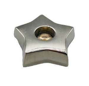 
            
                Load image into Gallery viewer, 1 1/2&amp;quot; Silver Star chime holder
            
        