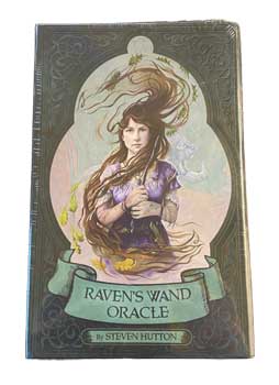 
            
                Load image into Gallery viewer, Raven&amp;#39;s Wand oracle by Steven Hutton
            
        