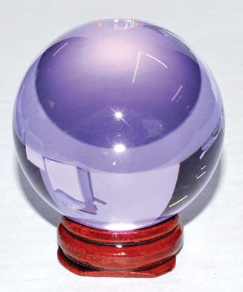 
            
                Load image into Gallery viewer, 80mm Alexandrite (Purple) gazing ball
            
        