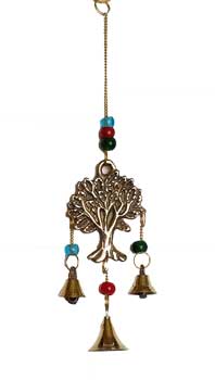 
            
                Load image into Gallery viewer, 9&amp;quot; Tree of Life brass chime
            
        