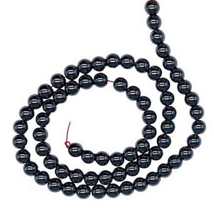 
            
                Load image into Gallery viewer, 6mm Hematite beads
            
        