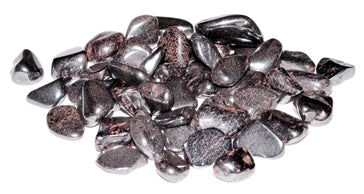 
            
                Load image into Gallery viewer, 1 lb Hematite tumbled chips 3-5mm
            
        