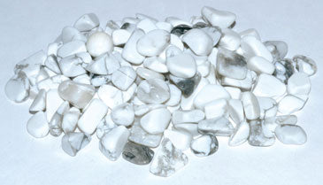 
            
                Load image into Gallery viewer, 1 lb Howlite, White tumbled chips 6-8mm
            
        