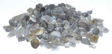 
            
                Load image into Gallery viewer, 1 lb Labradorite tumbled chips 6-8mm
            
        