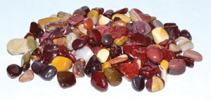 
            
                Load image into Gallery viewer, 1 lb Mookaite tumbled chips 6-8mm
            
        