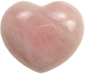 
            
                Load image into Gallery viewer, 1 3/4&amp;quot; Rose Quartz heart
            
        