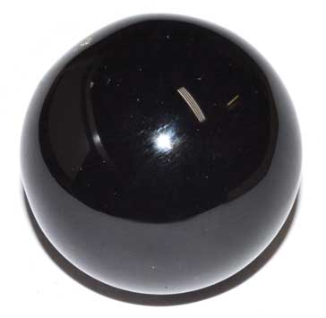 
            
                Load image into Gallery viewer, 40mm Obsidian, Black sphere
            
        