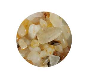 
            
                Load image into Gallery viewer, 1 lb Hematoid Quartz tumbled stones
            
        