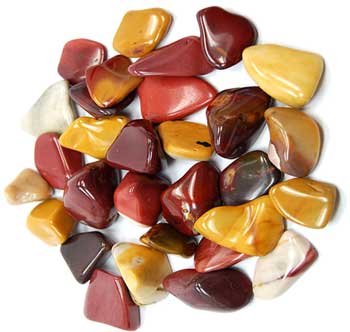 
            
                Load image into Gallery viewer, 1 lb Mookaite tumbled stones
            
        