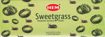 Sweetgrass HEM stick 20 pack