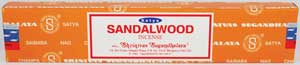 
            
                Load image into Gallery viewer, Sandalwood satya incense sticks 15gm
            
        