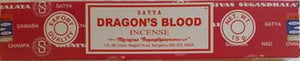 
            
                Load image into Gallery viewer, Dragon&amp;#39;s Blood satya incense stick 15 gm
            
        