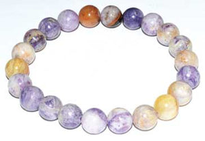 
            
                Load image into Gallery viewer, 8mm Flower Charoite bracelet
            
        
