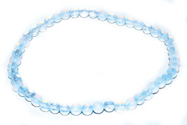 
            
                Load image into Gallery viewer, 4mm Opalite stretch bracelet
            
        