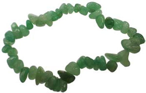 Aventurine, Green chip bracelet