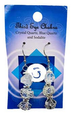 Third Eye chakra earrings