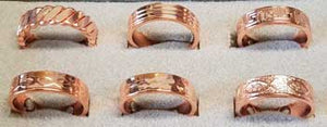 Copper Magnetic adjustable ring