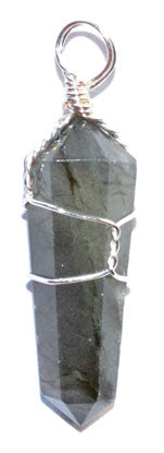 
            
                Load image into Gallery viewer, Labradorite wire wrapped point
            
        