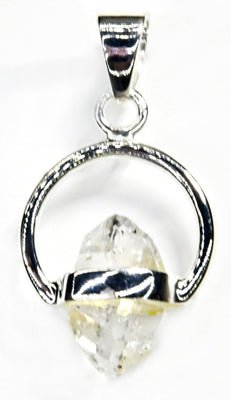 Herkimer Diamond Rough pendant