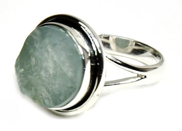 size 7 Aquamarine ring
