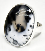 size 7 Dendritic Opal ring