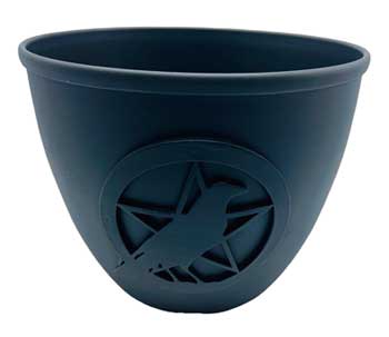 
            
                Load image into Gallery viewer, 3 1/2&amp;quot; Pentagram &amp;amp; Bird candle holder
            
        
