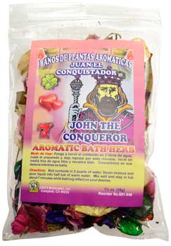 1 1/4oz John the Conqueror(Juan Conquistador)  aromatic bath herb