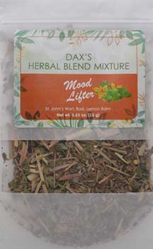 
            
                Load image into Gallery viewer, 15gms Mood Lifter smoking herb blends
            
        
