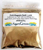 Gold Magnetic Sand (Lodestone Food)  4oz
