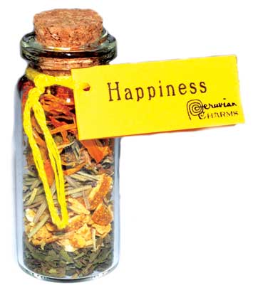 Happiness pocket spellbottle