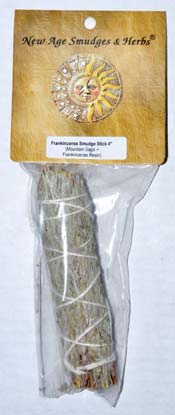 
            
                Load image into Gallery viewer, 4&amp;quot; Sage &amp;amp; Frankincense smudge stick
            
        
